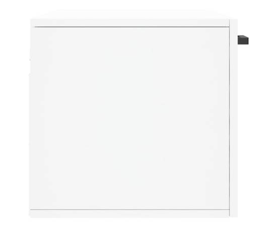 Dulap de perete, alb, 80x36,5x35 cm, lemn compozit, 7 image