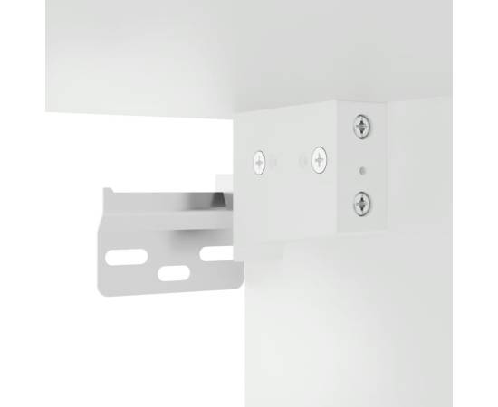 Dulap de perete, alb, 80x36,5x35 cm, lemn compozit, 10 image