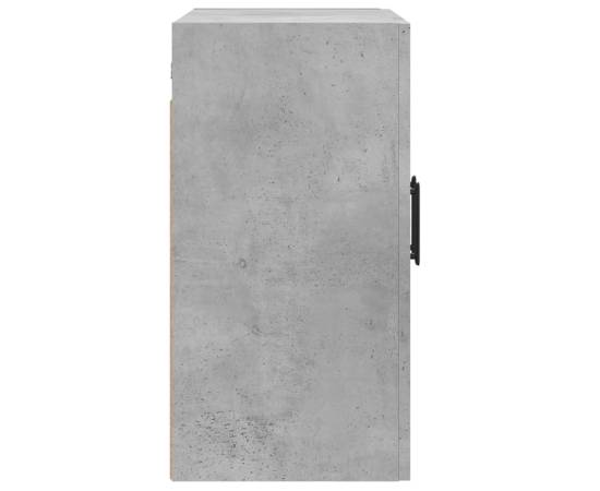 Dulap de perete, gri beton, 60x31x60 cm, lemn compozit, 7 image