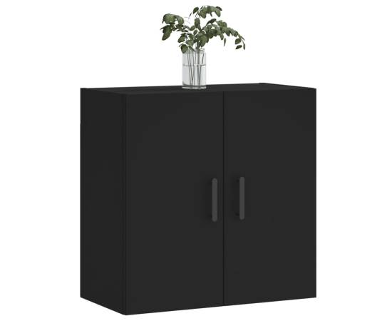 Dulap de perete, negru, 60x31x60 cm, lemn compozit, 4 image