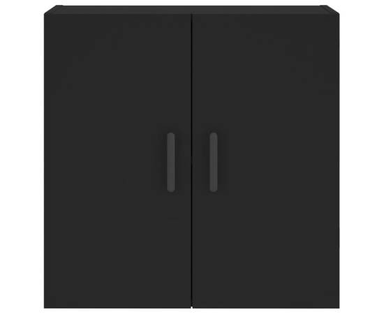 Dulap de perete, negru, 60x31x60 cm, lemn compozit, 5 image