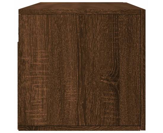 Dulap de perete, stejar maro, 100x36,5x35 cm, lemn prelucrat, 7 image