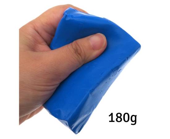 Argila curatare si lustruire vopsea auto, 180g, culoare Albastra, 5 image