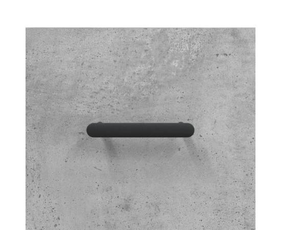Servantă, gri beton, 100x36x60 cm, lemn compozit, 9 image