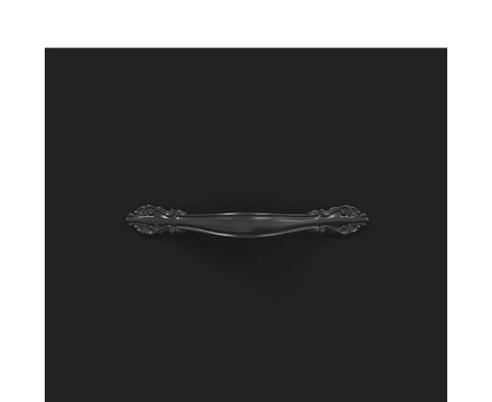 Servantă, negru, 100x36x60 cm, lemn compozit, 9 image