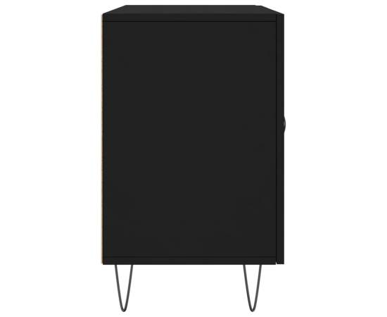 Servantă, negru, 100x36x60 cm, lemn compozit, 7 image