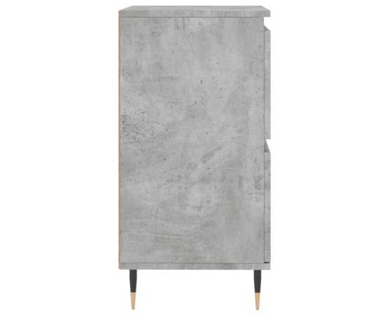 Servantă, gri beton, 60x35x70 cm, lemn prelucrat, 7 image