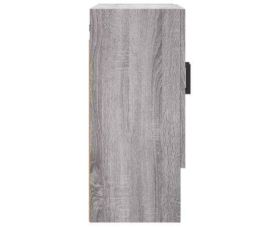 Dulap de perete, gri sonoma, 60x31x70 cm, lemn compozit, 7 image