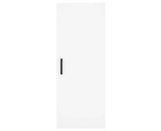 Dulap montat pe perete, alb, 34,5x34x90 cm, 7 image