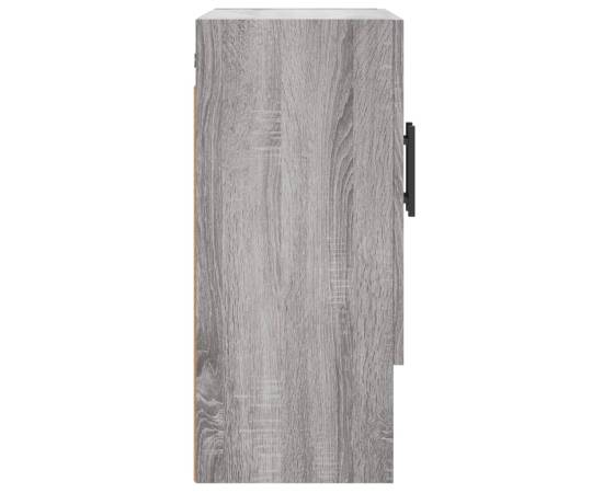 Dulap de perete, gri sonoma, 60x31x70 cm, lemn compozit, 7 image