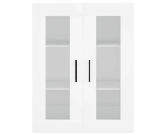 Dulap cu montaj pe perete, alb, 69,5x34x90 cm, 7 image