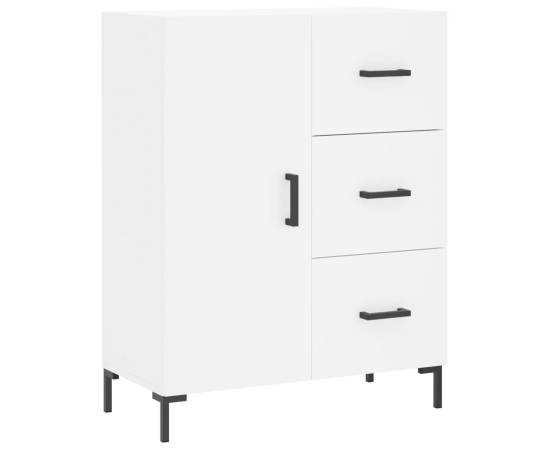 Dulap înalt, alb, 69,5x34x180 cm, lemn compozit, 7 image