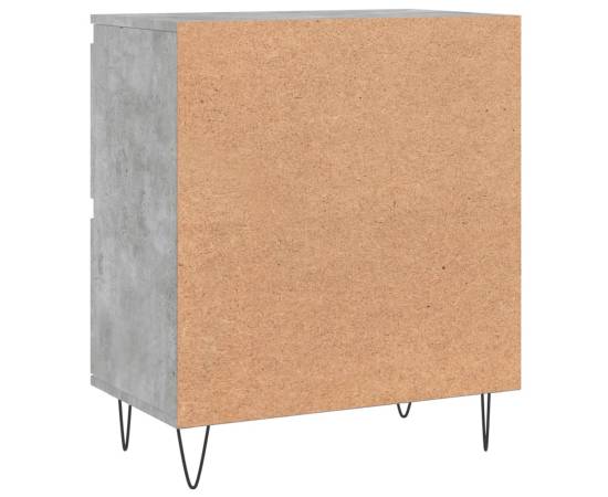 Servantă, gri beton, 60x35x70 cm, lemn prelucrat, 8 image