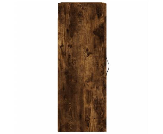 Dulap de perete, stejar fumuriu, 34,5x34x90 cm, lemn prelucrat, 8 image
