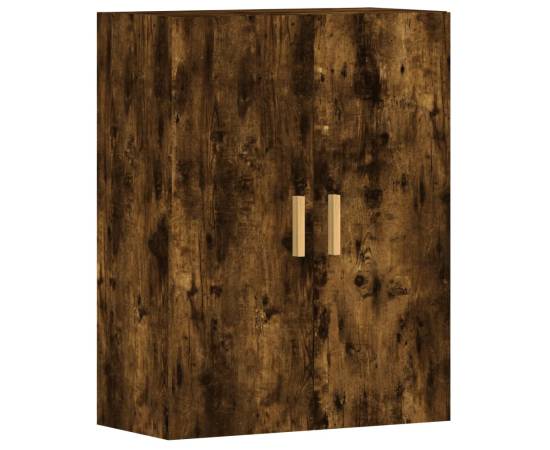 Dulapuri de perete, 2 buc., stejar afumat, lemn prelucrat, 6 image