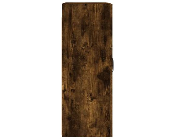 Dulapuri de perete, 2 buc., stejar afumat, lemn prelucrat, 8 image