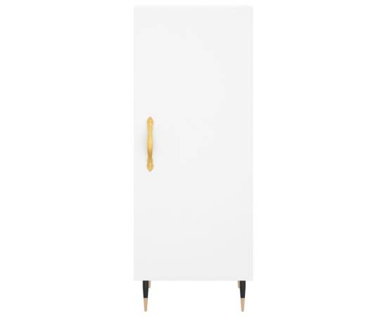 Servantă, alb, 34,5x34x90 cm, lemn compozit, 6 image