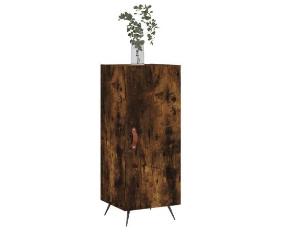 Servantă, stejar fumuriu, 34,5x34x90 cm, lemn compozit, 3 image