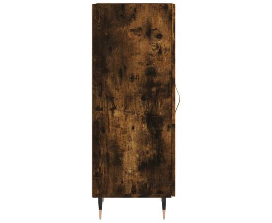 Servantă, stejar fumuriu, 34,5x34x90 cm, lemn compozit, 7 image
