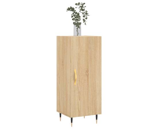 Servantă, stejar sonoma, 34,5x34x90 cm, lemn compozit, 3 image
