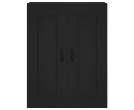 Dulap înalt, negru, 69,5x34x180 cm, lemn compozit, 6 image
