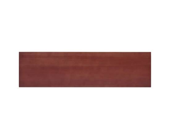 Masă consolă, maro, 110x30x75 cm, lemn masiv mahon, 6 image