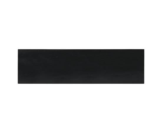 Masă consolă, negru, 110x30x75 cm, lemn masiv mahon, 6 image
