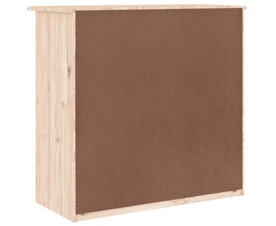 Comodă cu sertare alta, 77x35x73 cm, lemn masiv de pin, 6 image