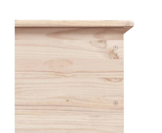 Cufăr de depozitare cu roți „alta” 73x39,5x44 cm lemn masiv pin, 7 image