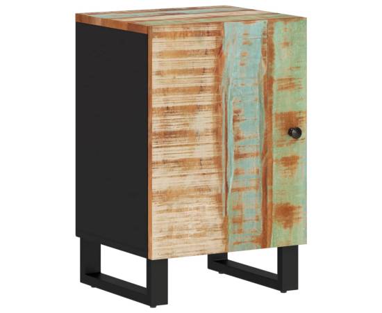 Set mobilier de baie, 5 piese, lemn masiv reciclat, 7 image