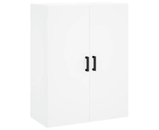 Dulap înalt, alb, 69,5x34x180 cm, lemn compozit, 5 image
