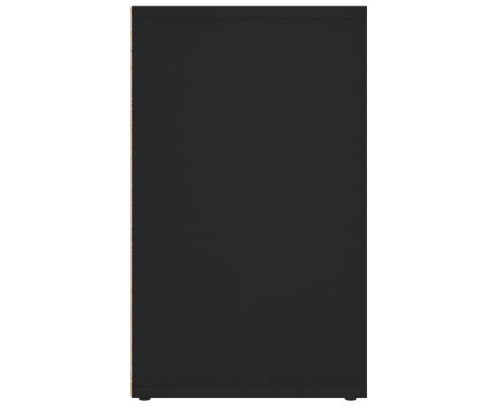 Dulap de pantofi, negru, 52,5x30x50 cm, 9 image