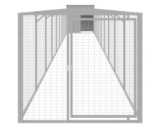 Cușcă de câine & țarc gri deschis 110x1017x110 cm, 3 image