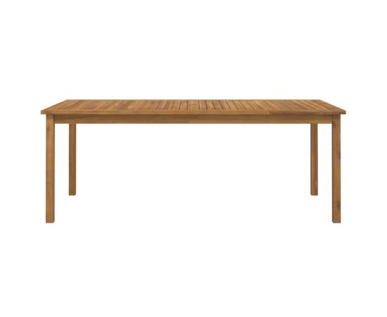 Set mobilier de grădină, 9 piese, lemn masiv de acacia, 7 image