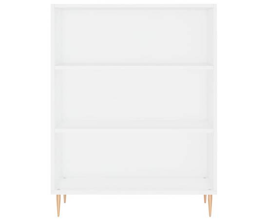 Dulap înalt, alb, 69,5x34x180 cm, lemn compozit, 8 image