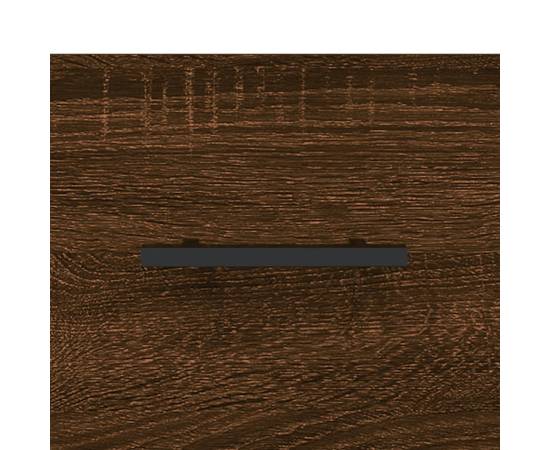 Dulap înalt, stejar maro, 69,5x34x180 cm, lemn compozit, 11 image