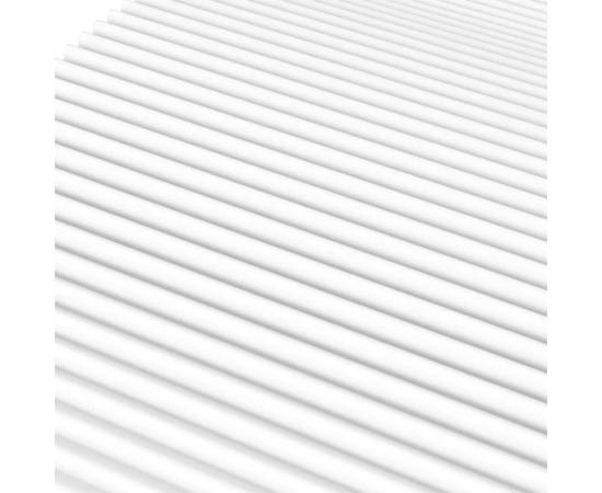 Saltea din spumă, alb, 100x200 cm, duritate h2 h3, 6 image