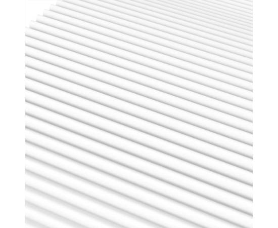 Saltea din spumă, alb, 140x200 cm, duritate h2 h3, 6 image