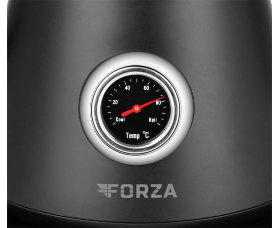 Fierbator electric ecg forza 5000 pour over nero, 1200 w, 0.8 litri, otel, 8 image