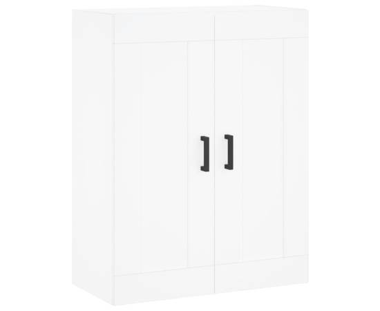 Dulap înalt, alb, 69,5x34x180 cm, lemn compozit, 5 image