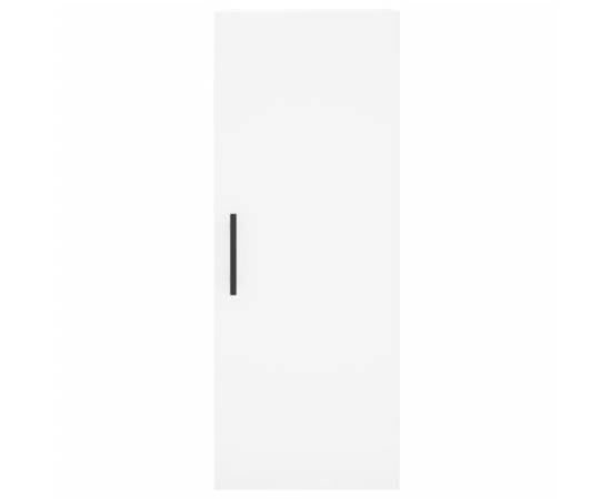 Dulap înalt, alb, 34,5x34x180 cm, lemn prelucrat, 6 image
