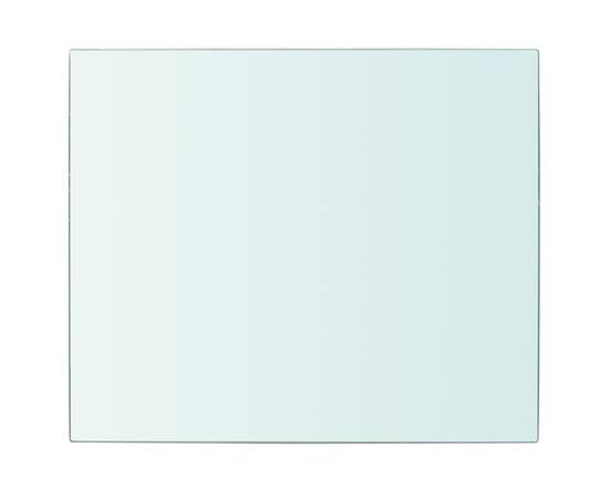 Rafturi, 2 buc., 30 x 20 cm, panouri sticlă transparentă, 3 image