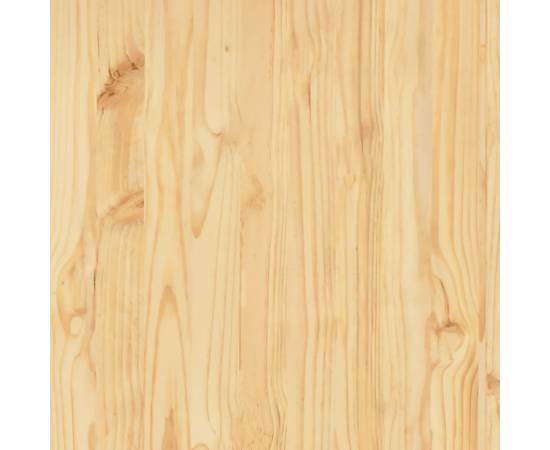 Dulap înalt „corona” maro miere 112x43x196 cm lemn masiv de pin, 8 image