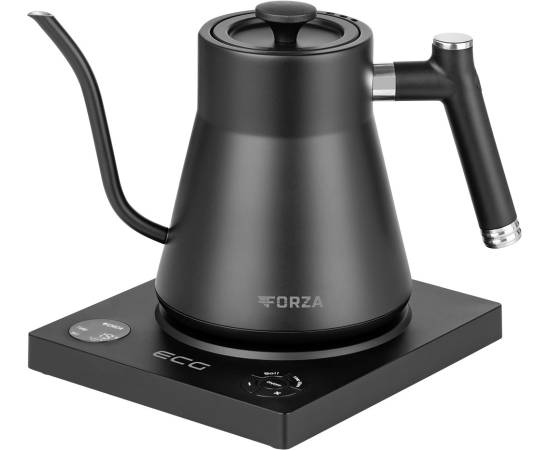 Fierbator electric ecg forza 8000 pour over nero, 1200 w, 1 litru, otel, 3 image