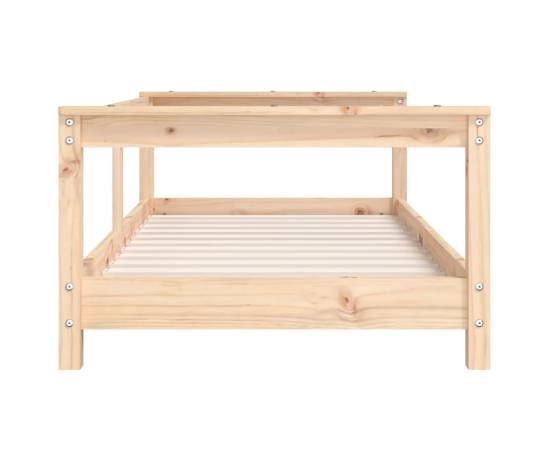 Cadru de pat pentru copii, 70x140 cm, lemn masiv de pin, 4 image