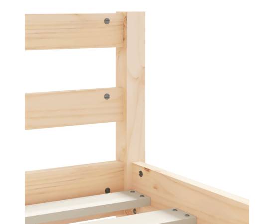 Cadru de pat pentru copii cu sertare, 90x190 cm, lemn masiv pin, 8 image