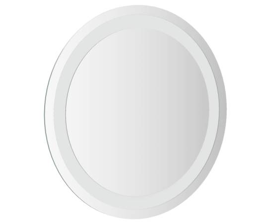 Oglindă de baie cu led, 40 cm, rotundă, 4 image