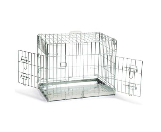 Beeztees cușcă de câine, argintiu, 62x44x49 cm, 2 image