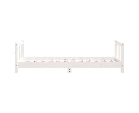 Cadru de pat pentru copii, 80x160 cm, lemn masiv de pin, 5 image