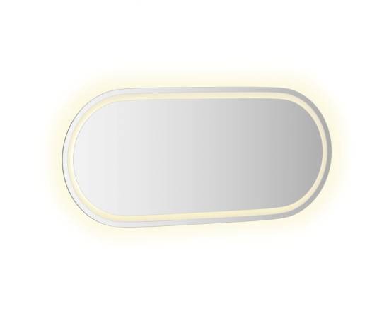 Oglindă de baie cu led, 100x45 cm, ovală, 6 image